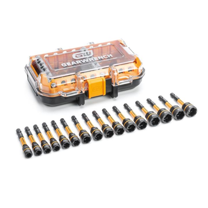 GearWrench 16 PC. BOLT BITER NUT DRIVER SET