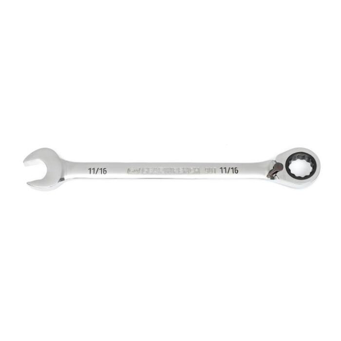 GearWrench 11/16" Reversible Combination Ratcheting Wrench