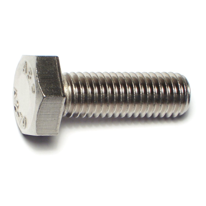 10 mm - 1.50 x 30 mm Hex Head Bolt, Coarse Thread, Stainless Steel 