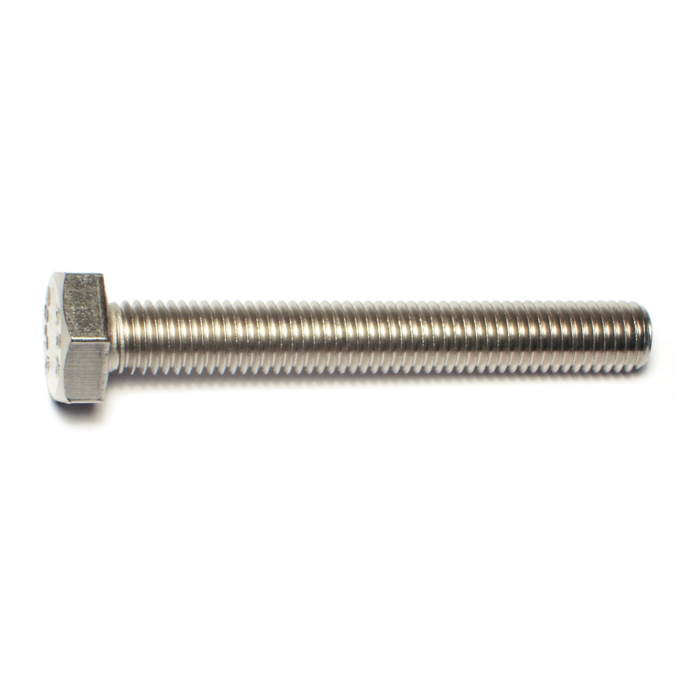 10 mm - 1.50 x 75 mm Hex Head Bolt, Coarse Thread, Stainless Steel 