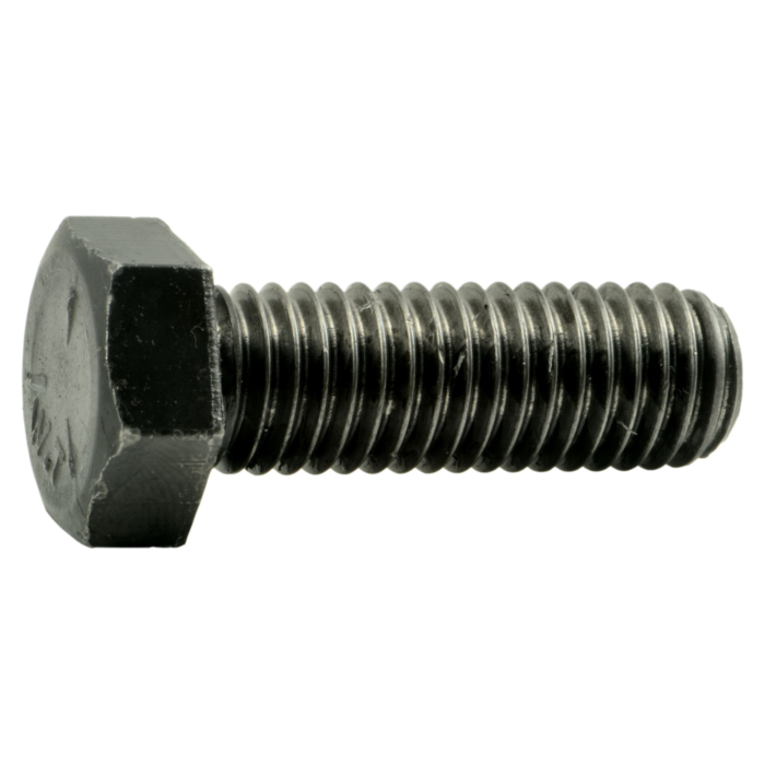 1/2"-13 x 1-1/2" Hex Head Bolt, Left-Hand Coarse Thread, Zinc 