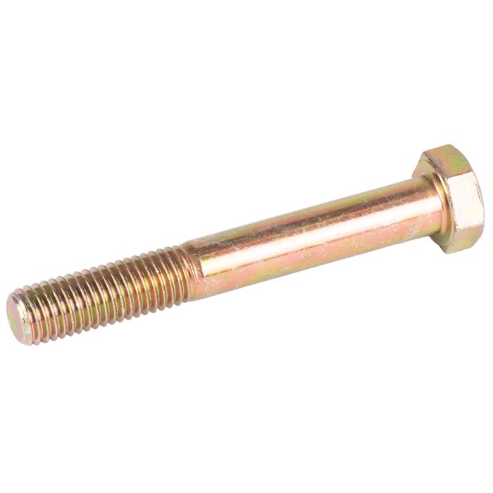 12 mm - 1.75 x 90 mm Hex Head Bolt, Coarse Thread, Zinc 