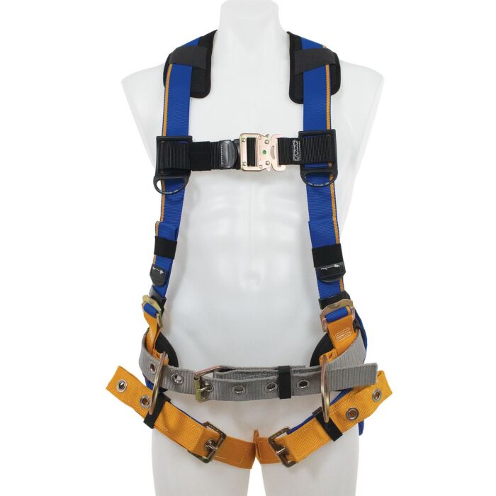 Werner WERNER® H132104 XL 425 lb Blk/Blue/Yellow Construction