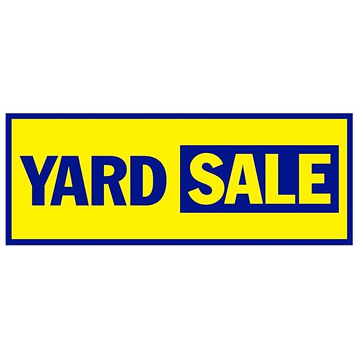 HY-KO Sign Yard Sale Banner 4 Ft