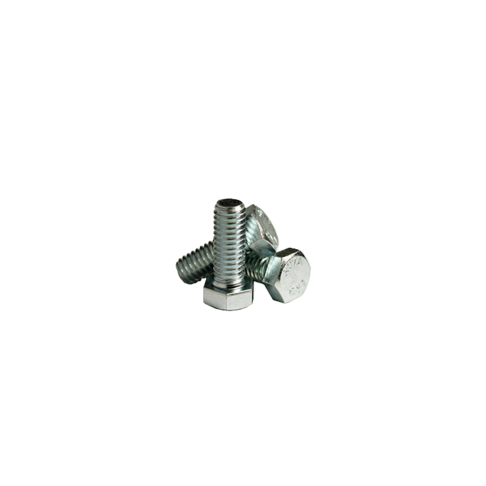 1/2"-13 x 14" Hex Head Bolt, Coarse Thread, Zinc 