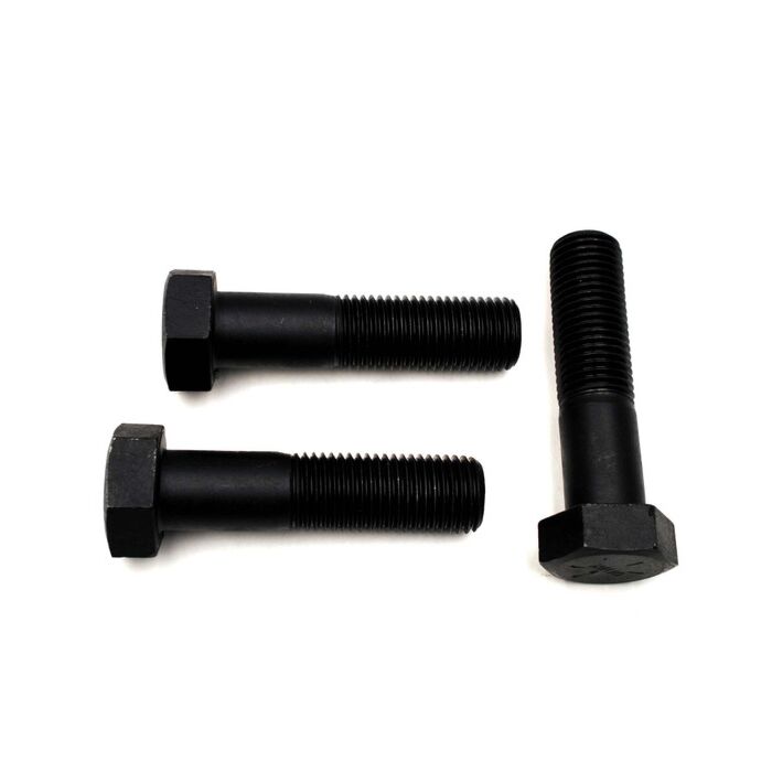 Midwest Fastener 3/8-16 in 2 in Black Hex Head Bolt