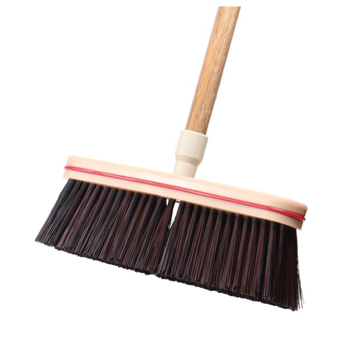 Harper Upright Broom 12" Stiff Bristles