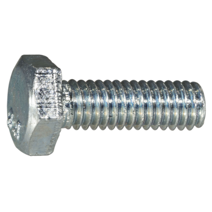 4 mm - 0.70 x 12 mm Hex Head Bolt, Coarse Thread, Zinc 