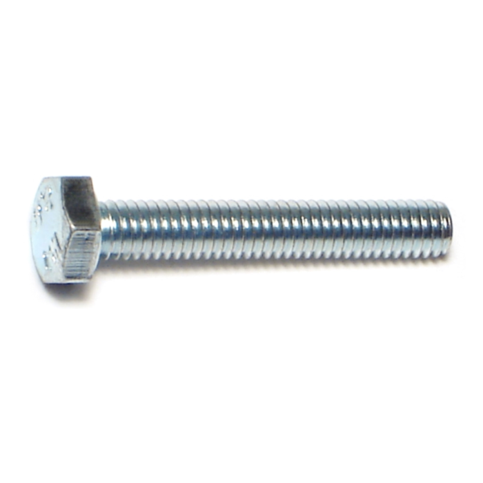 4 mm - 0.70 x 25 mm Hex Head Bolt, Coarse Thread, Zinc 