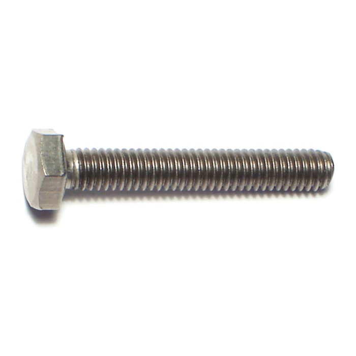 4 mm - 0.70 x 25 mm Hex Head Bolt, Coarse Thread, Stainless Steel 