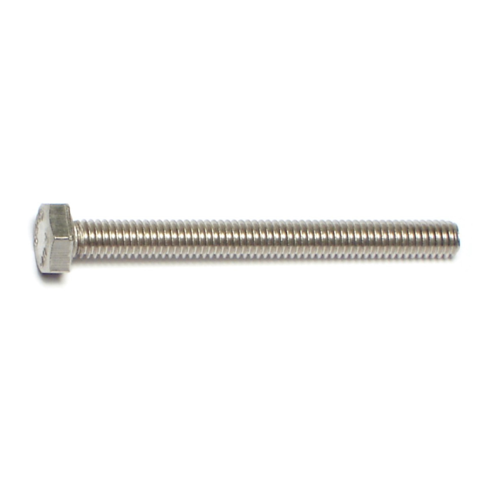 4 mm - 0.70 x 40 mm Hex Head Bolt, Coarse Thread, Stainless Steel 