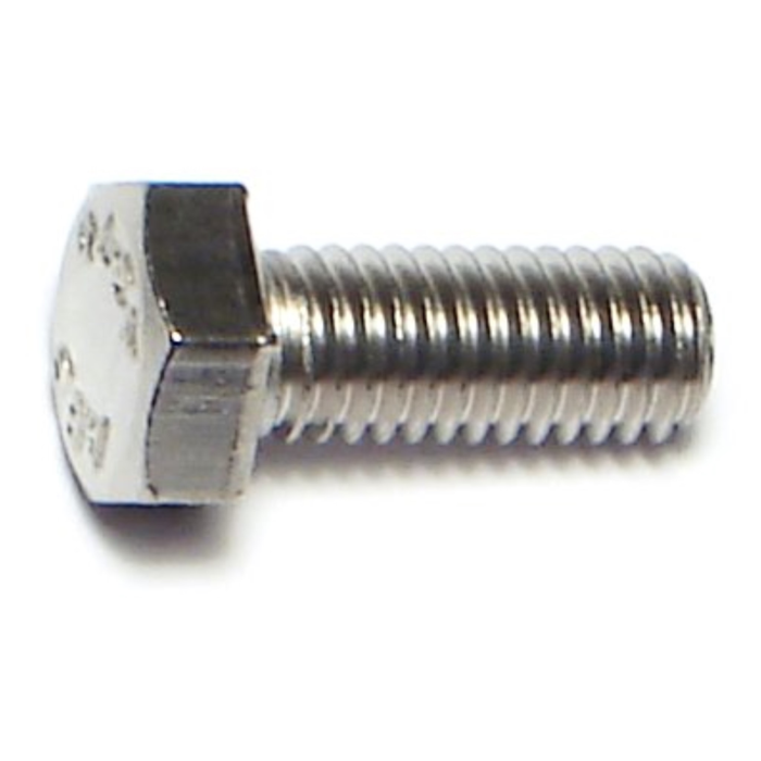 5 mm - 0.80 x 12 mm Hex Head Bolt, Coarse Thread, Stainless Steel 