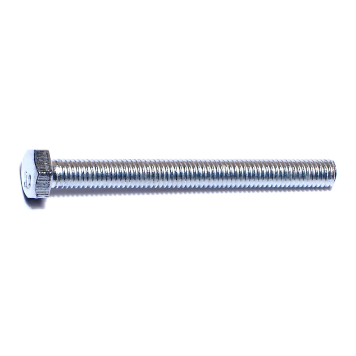 5 mm - 0.80 x 50 mm Hex Head Bolt, Coarse Thread, Zinc 