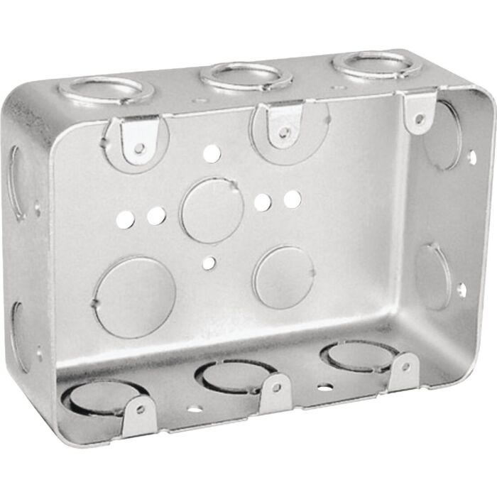 Southwire Handy 3-Gang Box - 2-1/8 in. Depth
