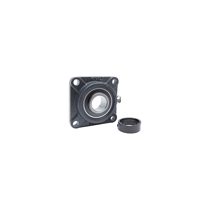 KML 4 Bolt Flange Bearing, 1-3/8" Locking Collar, Extended Race HCFS20722