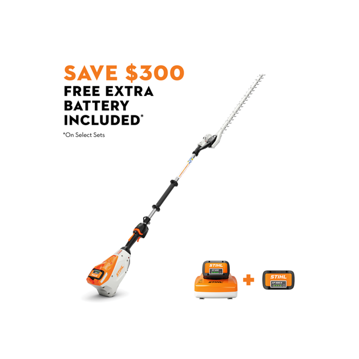 STIHL HLA 135 (0°) Battery-Powered Extended-Reach Hedge Trimmer (Bare Tool)