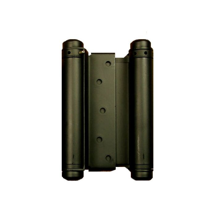 Hinge Outlet 70 lb 1-1/4 to 1-3/4 in Matte BlackAdjustable Medium Duty Double Action Spring Hinge