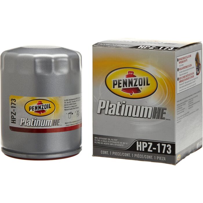 Pennzoil HPZ173 Synthetic Platinum Spin-On Oil Filter