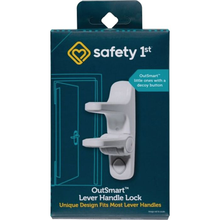 Safety 1st OutSmart Lever Handle White Door Lock