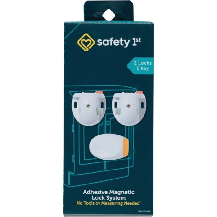 Safety 1st Adhesive Magnetic Lock System (2-Lock Set) Safety 1st Adhesive Magnetic Lock System (2-Lock Set)