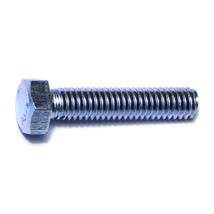 5/16"-18 x 1-1/2" Hex Head Tap Bolt, Coarse Thread, Zinc 