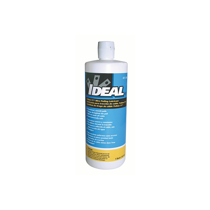 Ideal Industries Wire Pulling Lubricant Qt Yel 77