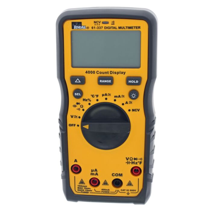 Ideal Industries 600v Multimeter w/NCVT & Temp