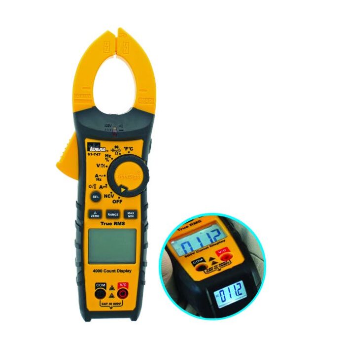 Ideal Industries 400A AC/DC TRMS Clamp Meter