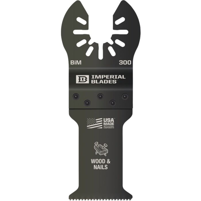 Imperial Blades IBOA300-1 One Fit™ 1-1/4" Standard Wood & Nails Blade, 1PC