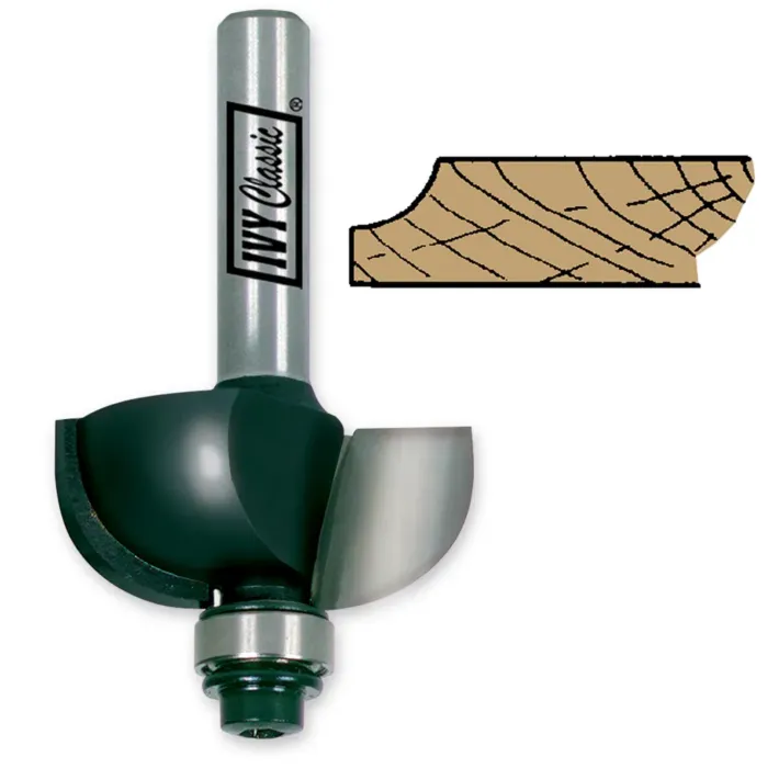 Ivy Classic Cove Bit Router Bit - 1/2 in.