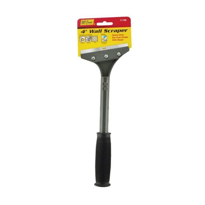Ivy Classic 4 in High Carbon Steel 12 in Wall Scraper