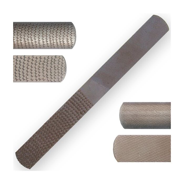 IVY Classic® Half Round American Rasp 4-in-1 File/Rasp