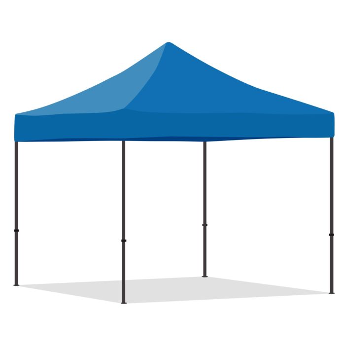 Seasonal Trends Steel Framed Polyester Canopy (Blue) 10 ft L x 10 ft W x 9.2 ft H