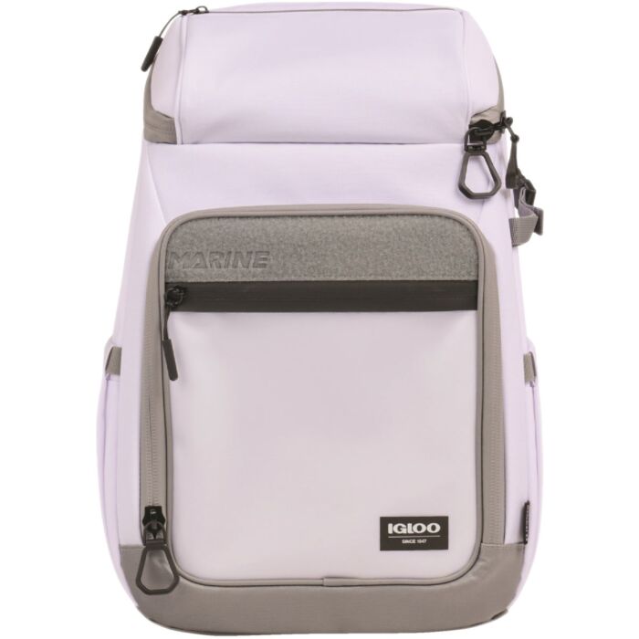 Igloo Marine Backpack Cooler (White & Gray) 30 qt.