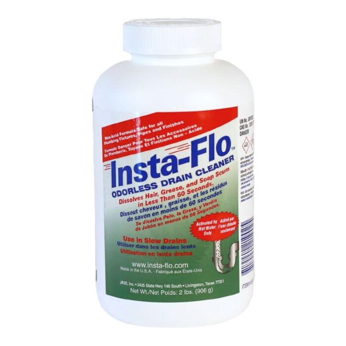 Insta-Flo Odorless Drain Cleaner - 2 lb