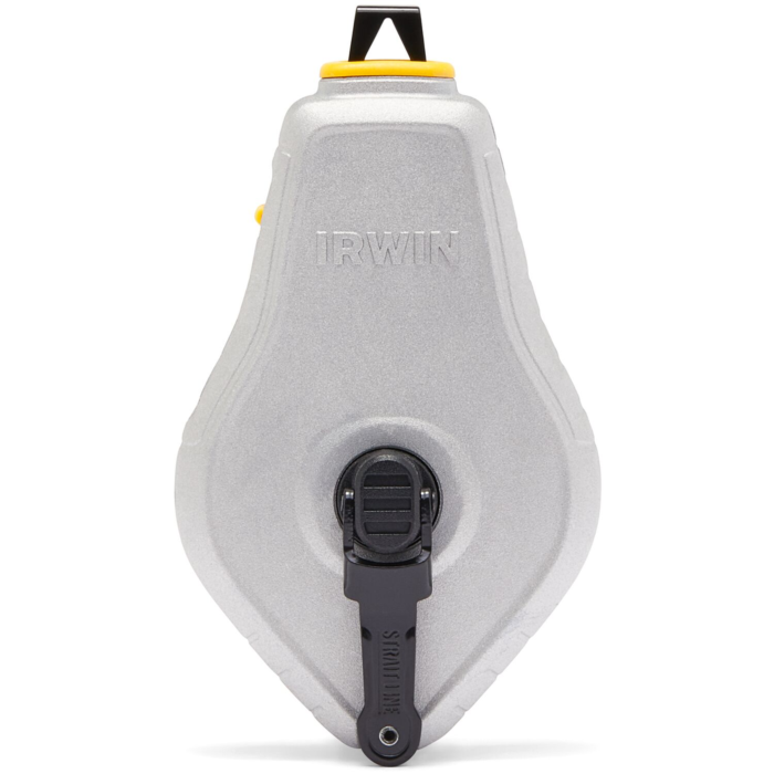 Irwin STRAIT-LINE Classic Aluminum Chalk Reel w/ Blue Chalk