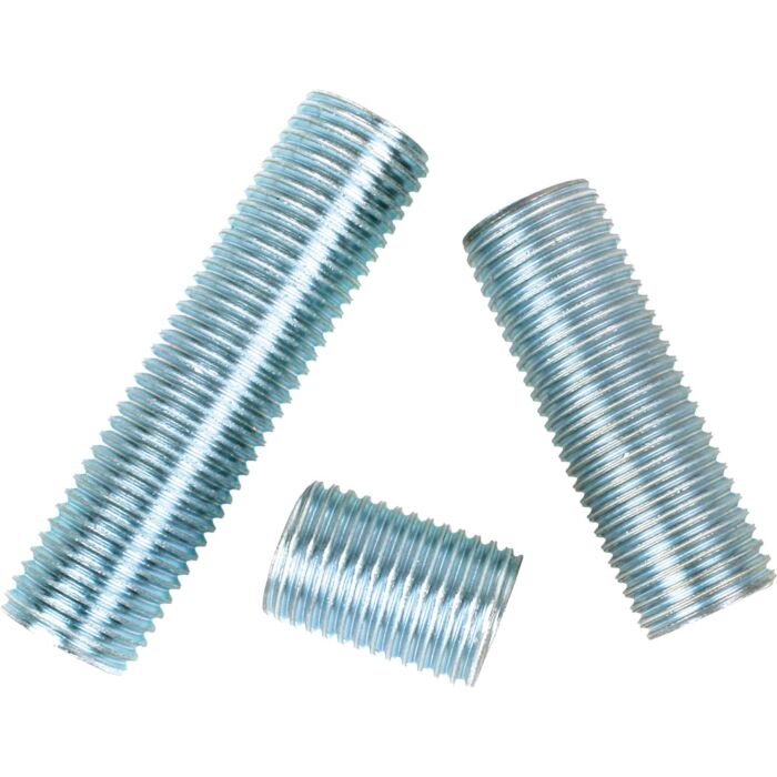 Jandorf 1/4IP Assorted Zinc Plated Nipple (3-Pack)