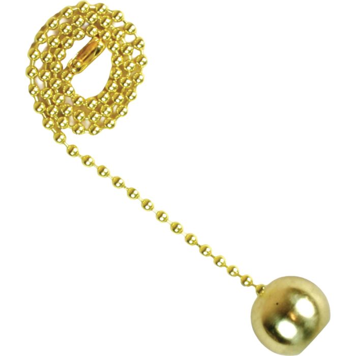 Jandorf 12 In. Pull Chain with Solid Brass Ball