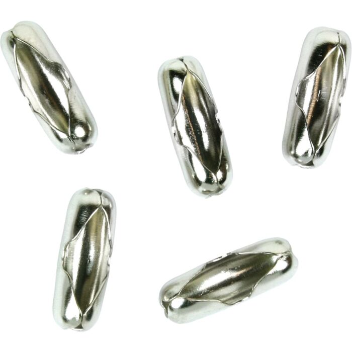 Jandorf #6 Nickel Chain Connector (5-Pack)