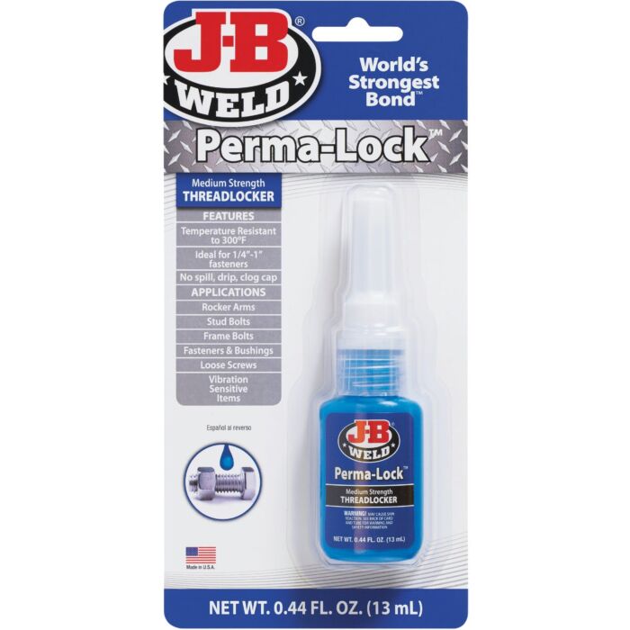 J-B WELD J-B Weld Perma-Lock 0.44 Oz. Blue Threadlocker