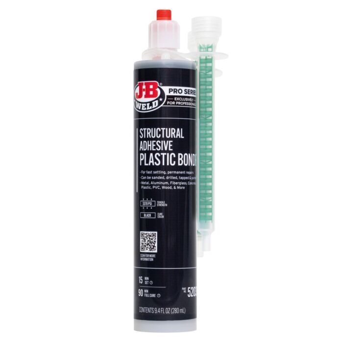 J-B Weld Pro-Series Plastic Bond Epoxy (Black) 9.4 oz