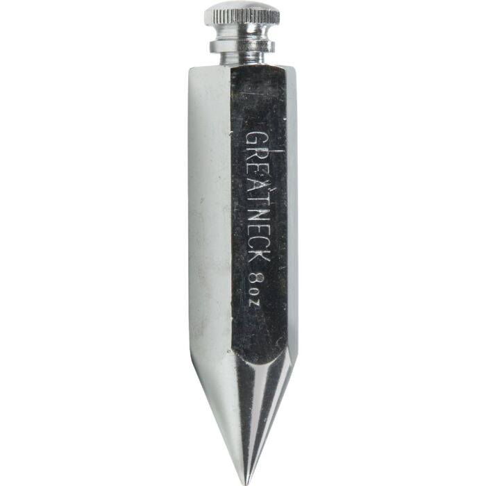 Johnson Level Steel Plumb Bob - 8 oz