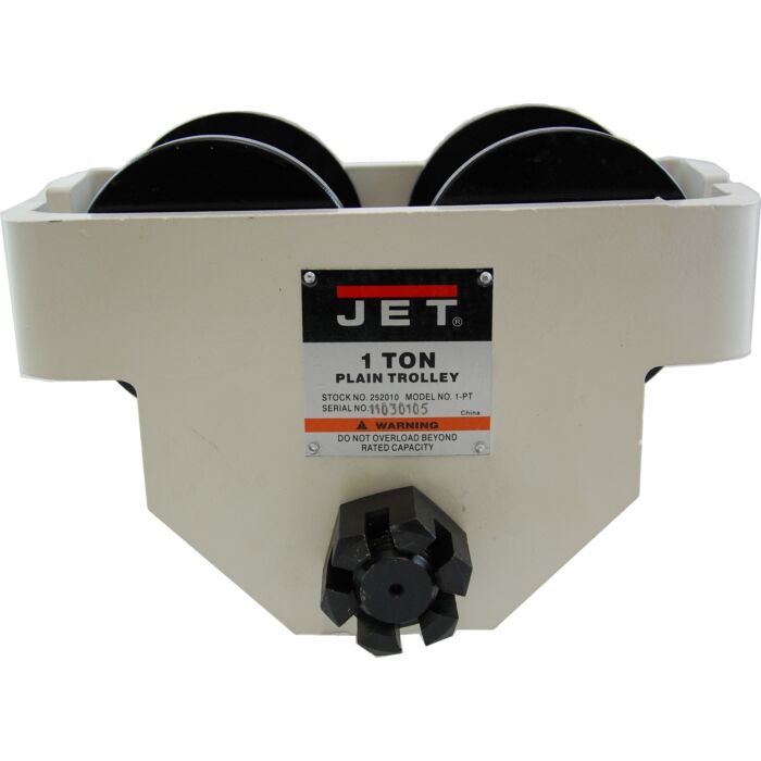 Jet Tools 1-PT, 1-Ton Heavy Duty Manual Trolley