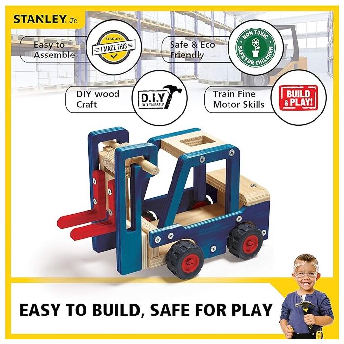 Stanley Jr. 5+ Forklift Toy Kit