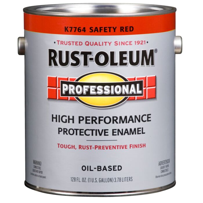 Rustoleum Professional Oil-Based Protective Enamel (Gloss - Safety Red) 1 gal