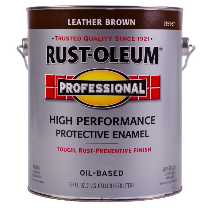 Rustoleum Professional Oil-Based Protective Enamel (Gloss - Leather Brown) 1 gal