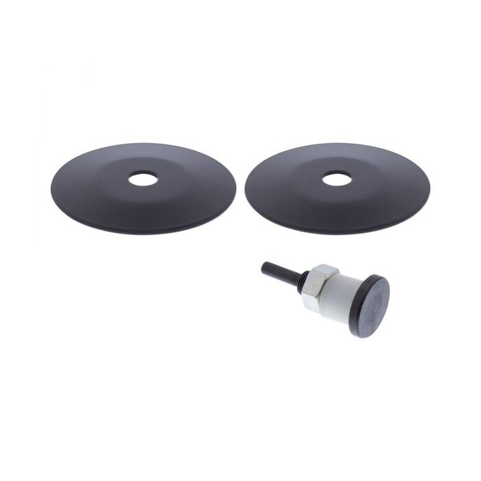 United Pacific® 4 in Buffing Wheel Safety Flange & Mandrel Kit