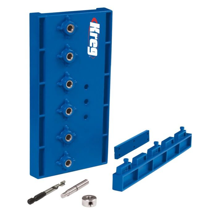 Kreg 1/4 in ABS Plastic Powder Coated Shelf Pin Jig