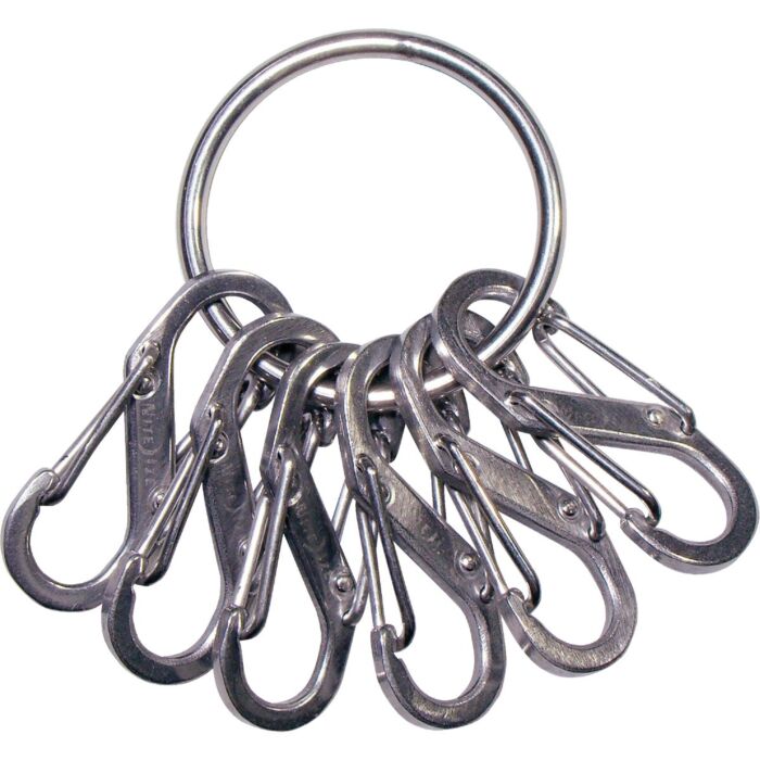Nite Ize Stainless Steel Key Ring Key Chain