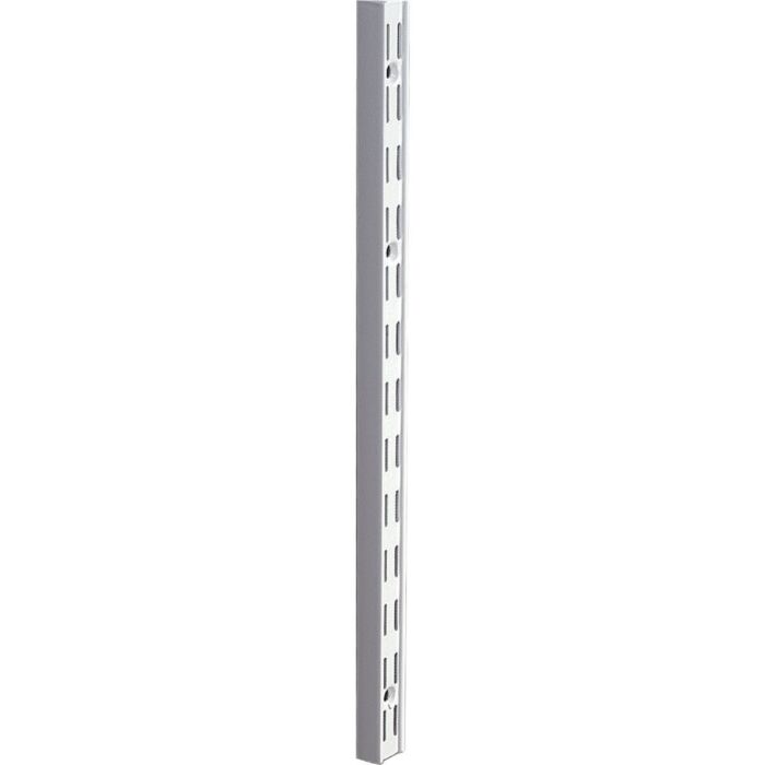 Knape & Vogt 82 Series 63 In. Titanium Steel Heavy-Duty Double-Slot Shelf Standard